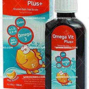 Omegavit Plus + Vitaminli Fish Oil Surubu Takviye Edici Gida