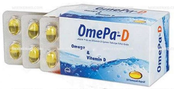 Omepa - D Fish Oil Ve Vitamin D Iceren Takviye Edici Gida