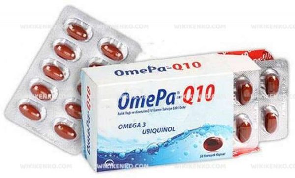 Omepa Q10 Omega 3 & Ubiquinol Capsule