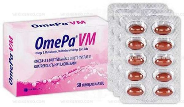 Omepa Vm Omega 3, Multivitamin, Multimineral Capsule Takviye Edici Gida