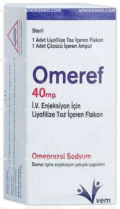Omeref I.V. Injection Icin Liyofilize Powder Iceren Vial
