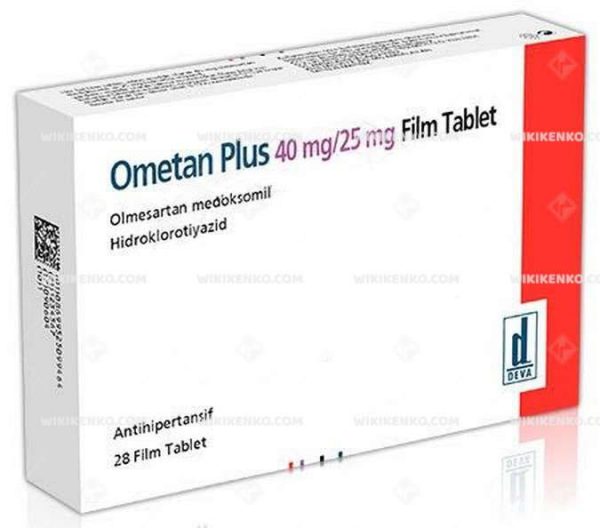 Ometan Plus Film Tablet 20 Mg/12.5Mg