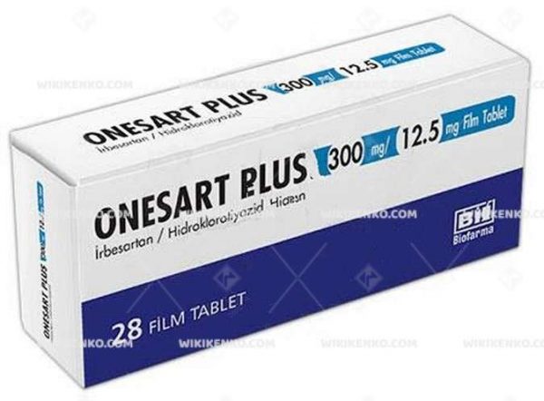 Onesart Plus Film Tablet 300 Mg/12,5Mg