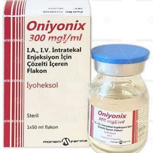 Oniyonix Ia, Iv, Intratekal Injection Icin Solution Iceren Vial