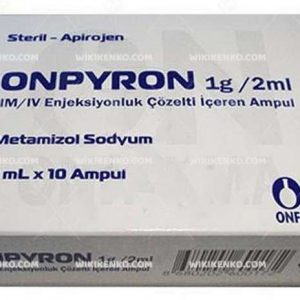 Onpyron Im/Iv Injection Solution Iceren Ampul