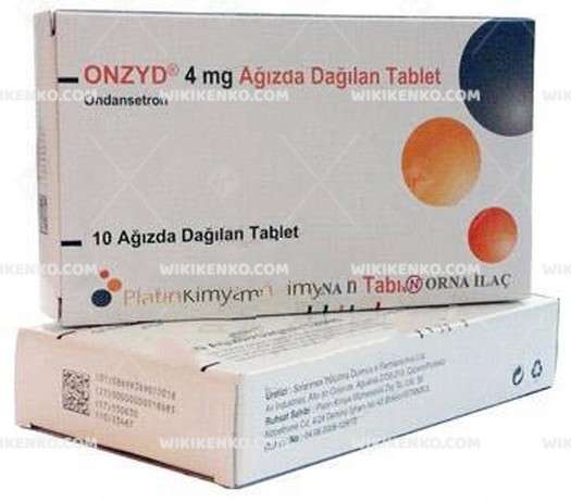 Onzyd Agizda Dagilan Tablet 4 Mg