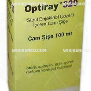 Optiray Sterile Injection Solution Iceren Cam Bottle 320 Mgi/Ml