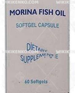 Organier Morina Fish Oil Softgel Capsule