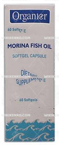 Organier Morina Fish Oil Softgel Capsule