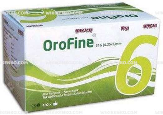 Orofine Needle Uclari 6 Mm