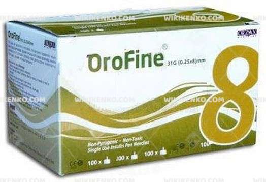 Orofine Needle Uclari 8 Mm