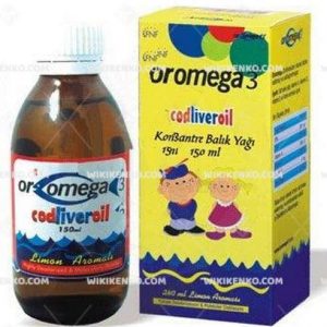 Oromega 3 Liquid (Limon) Konsantre Fish Oil