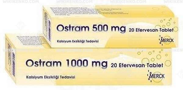 Ostram Efervesan Tablet 500 Mg