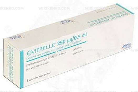 Ovitrelle Injection Solution Icin Powder Ve Cozucu