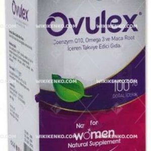 Ovulex Coenzym Q10, Omega 3 Ve Maca Root Iceren Takviye Edici Gida