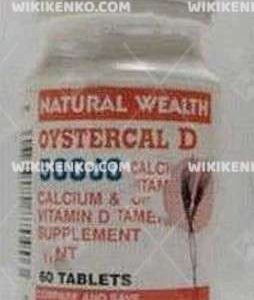 Oyster Shell Calcium With Vitamin D  500 Mg
