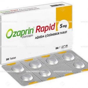 Ozaprin Rapid Agizda Cozunebilir Tablet 5 Mg