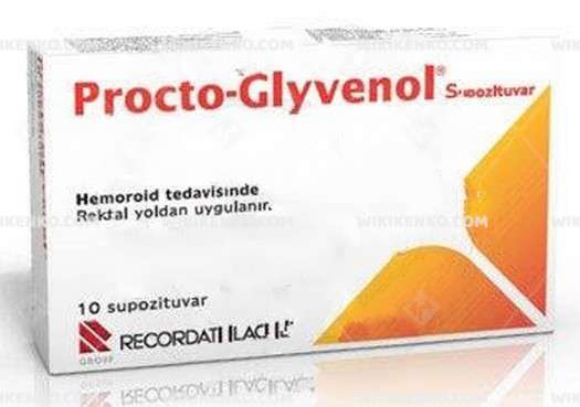 Procto-Glyvenol Suppository 10pcs