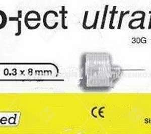 Pro – Ject Ultrafine Insulin Kalem Needle 8 Mm (30G)