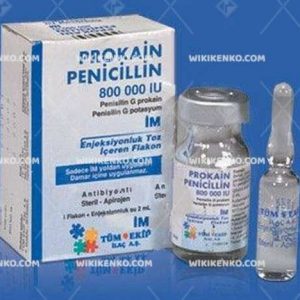 Prokain Penicillin 3:1 800 000 Iu Injection Powder Iceren Vial