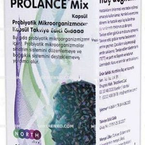 Prolance Mix Probiyotik Mikroorganizma Capsule Takviye Edici Gida