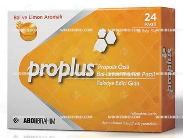 Proplus Propolis Ozlu Bal - Limon Aromali Pastil