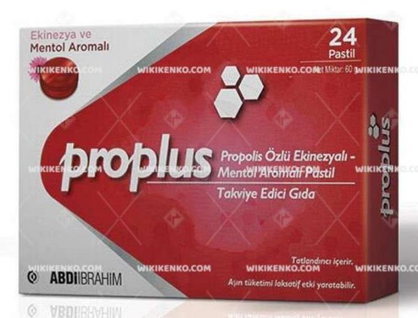Proplus Propolis Ozlu Ekinezyali - Mentol Aromali Pastil