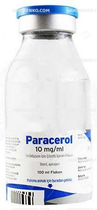 Paracerol I.V. Infusion Icin Solution Iceren Vial