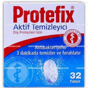 Protefix Aktif Temizleyici Tablet