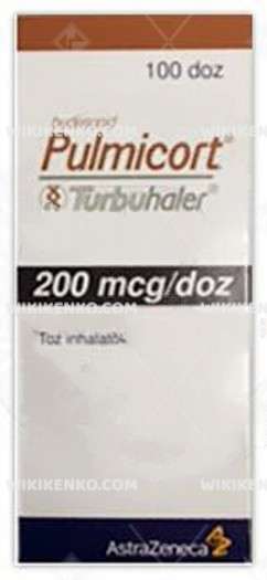 Pulmicort Turbuhaler Inhalation Icin Powder 200 Mcg/Doz