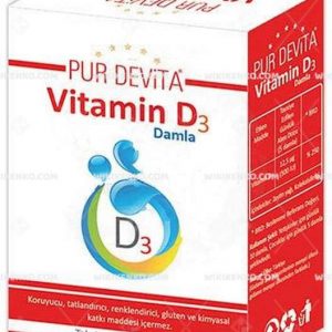 Purdevita Vitamin D3 Drop Takviye Edici Gida