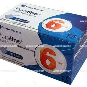 Pure Fine Insulin Kalem Needle Ucu 6 Mm (31G)