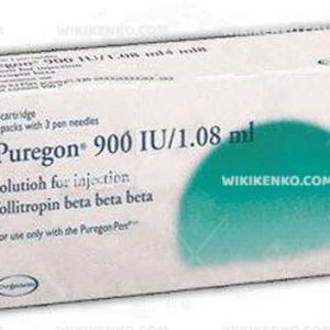 Puregon S.C. Injection Icin Solution Iceren Kartus   900 Iu/0.36Ml