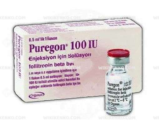 Puregon Injection Icin Solution 100 Iu