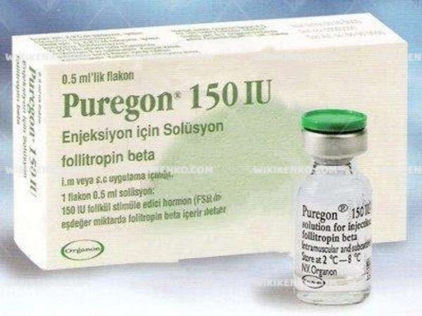 Puregon Injection Icin Solution 150 Iu