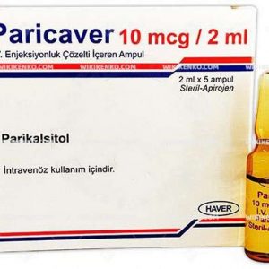 Paricaver I.V. Injection Solution Iceren Ampul 10 Mcg/Ml