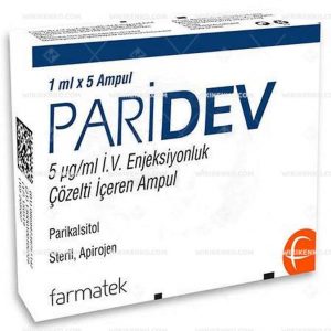 Paridev I.V. Injection Solution Iceren Ampul 5 Mcg/Ml