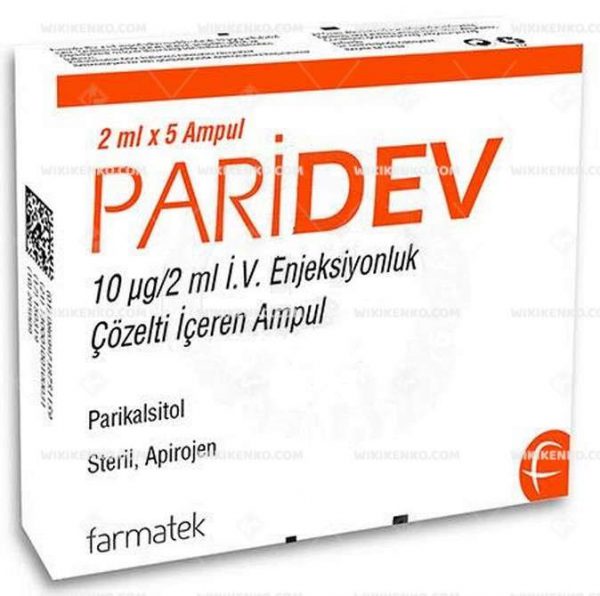 Paridev I.V. Injection Solution Iceren Ampul 10 Mcg/2Ml