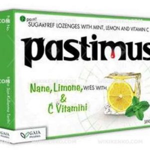 Pastimus Pastil – Nane, Limon Ve C Vitamini (Sekersiz)