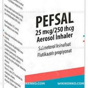 Pefsal Aerosol Inhaler 25 Mcg/250Mcg