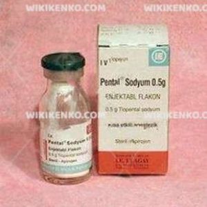 Pental Sodyum Injection Vial 500 Mg