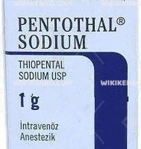 Pentothal Sodium 1000 Mg