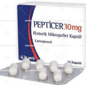 Pepticer Enterik Mikropellet Capsule 30 Mg