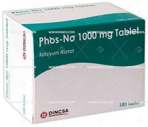 Phos - No Tablet 1000 Mg