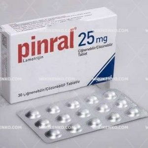 Pinral Chewable/Cozunebilir Tablet 25 Mg
