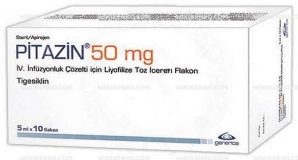 Pitazin Iv Infusionluk Solution Icin Liyofilize Powder Iceren Vial