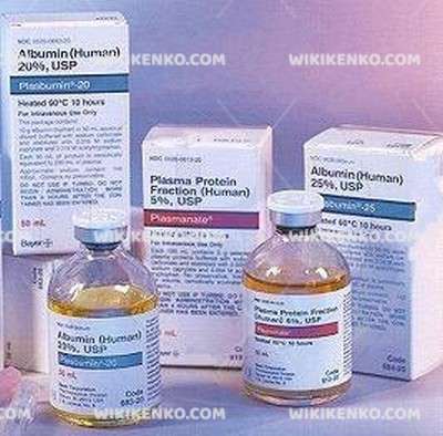 Plasbumin - 20 Iv Infusion Icin Solution Iceren Vial (50Ml)