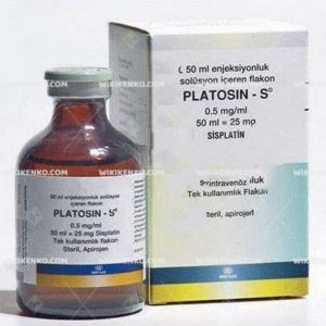 Platosin - S Injection Solution Iceren Vial25 Mg