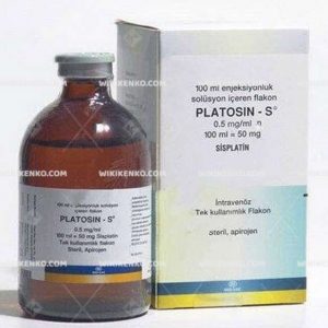 Platosin - S Injection Solution Iceren Vial 50 Mg