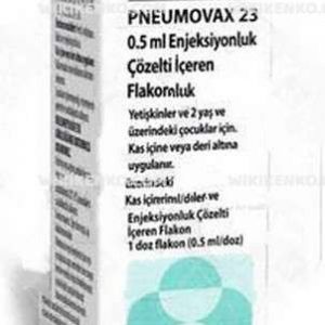 Pneumovax 23 Injection Solution Iceren Vial
